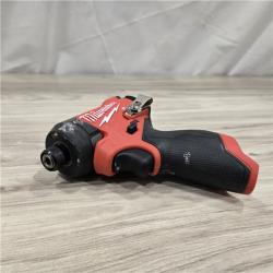 AS-IS Milwaukee M12 FUEL 12 V 1/4 in. Cordless Brushless Impact Driver