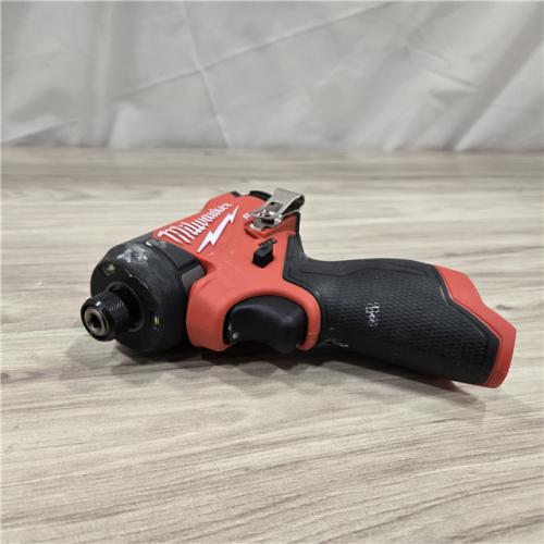 AS-IS Milwaukee M12 FUEL 12 V 1/4 in. Cordless Brushless Impact Driver