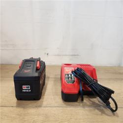 AS-IS- Milwaukee 18-Volt Lithium-Ion REDLITHIUM FORGE Starter Kit with 12. 0Ah Battery and Charger