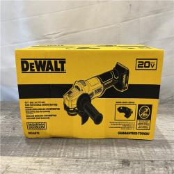 NEW - DEWALT 20-Volt MAX Cordless Brushless 4-1/2 in. Angle Grinder with Slide Switch (Tool Only)