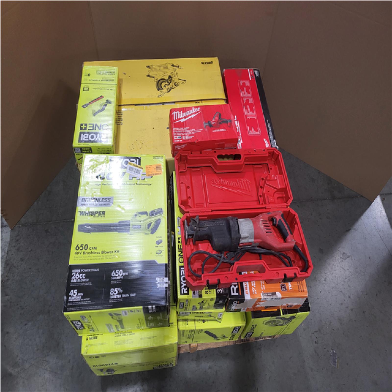 CALIFORNIA AS-IS TOOL PALLET