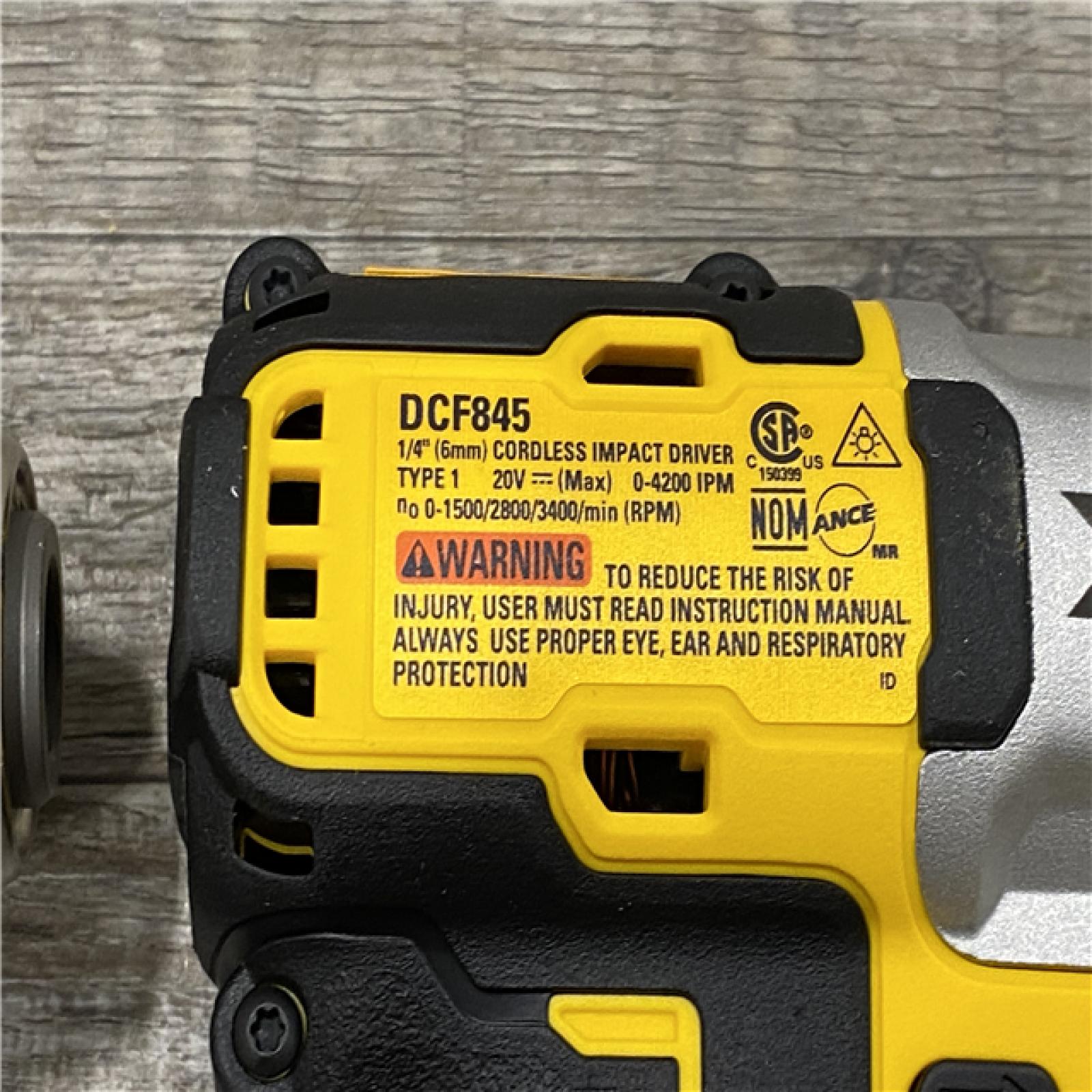 AS-IS DEWALT 20V MAX Lithium-Ion Cordless 2-Tool Combo Kit