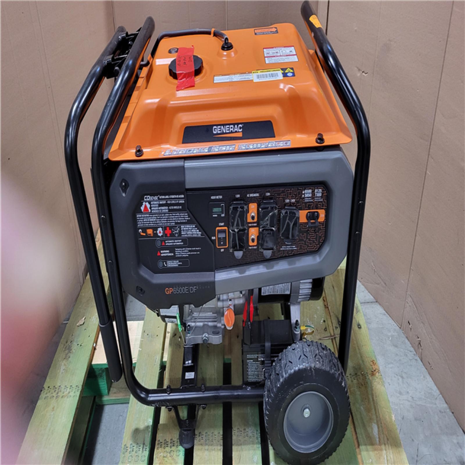 CALIFORNIA AS-IS GENERAC GENERATOR