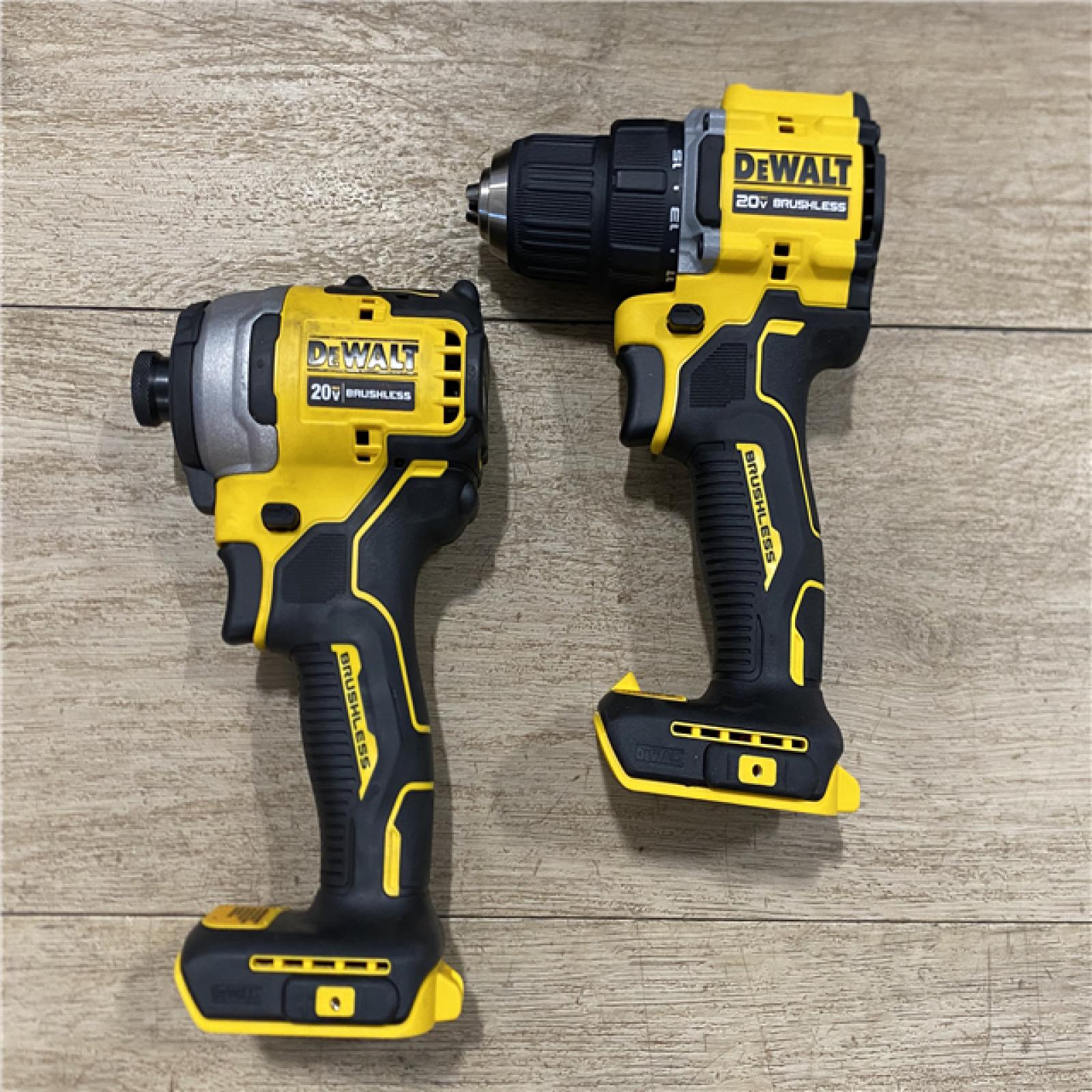 AS-IS DEWALT ATOMIC 20-Volt MAX Lithium-Ion Cordless Combo Kit