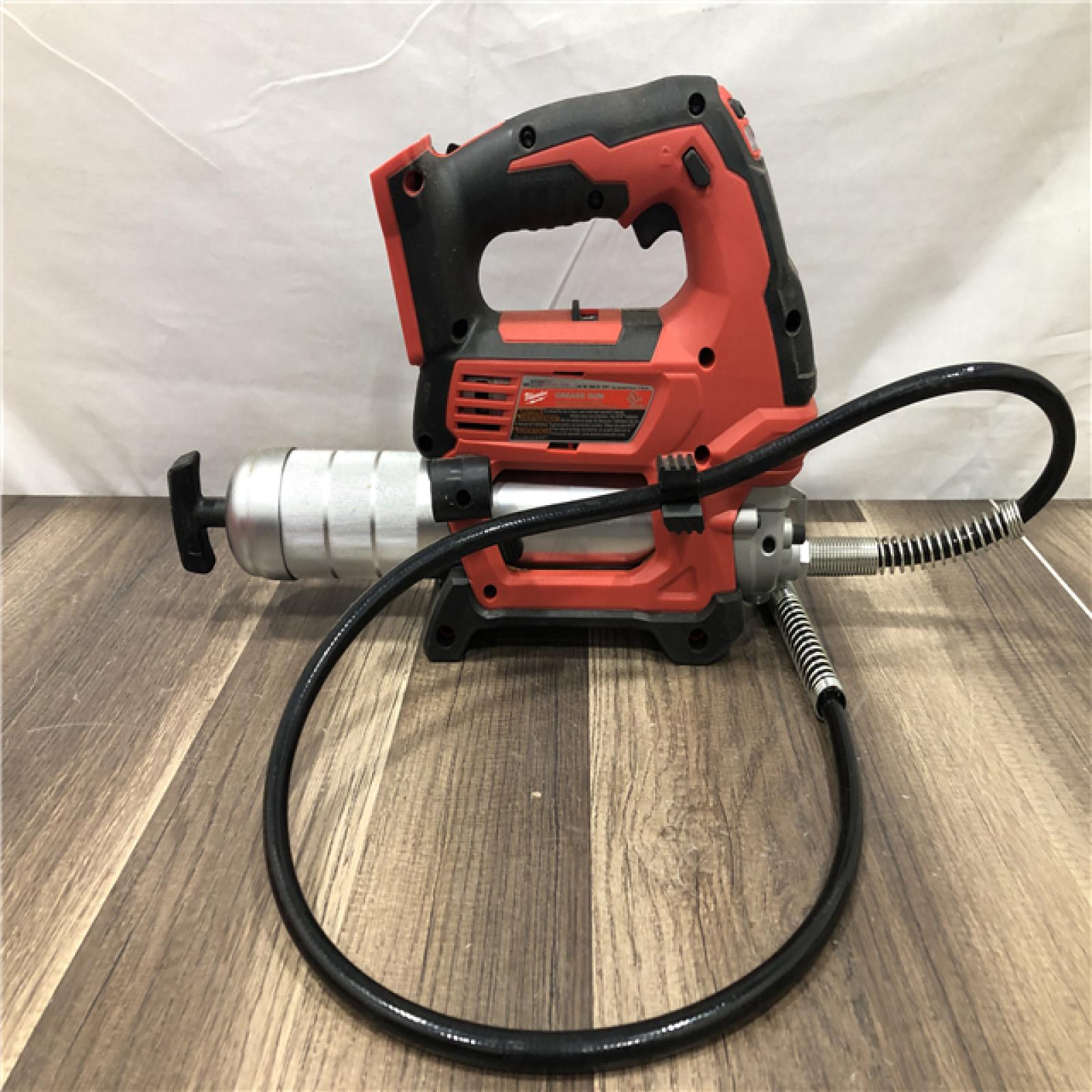 AS-IS Milwaukee M18 18V Lithium-Ion Cordless Grease Gun 2-Speed (Tool-Only)