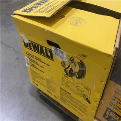 As-Is- DeWalt 15 Amp Corded 12 in. Compound Double Bevel Miter Saw