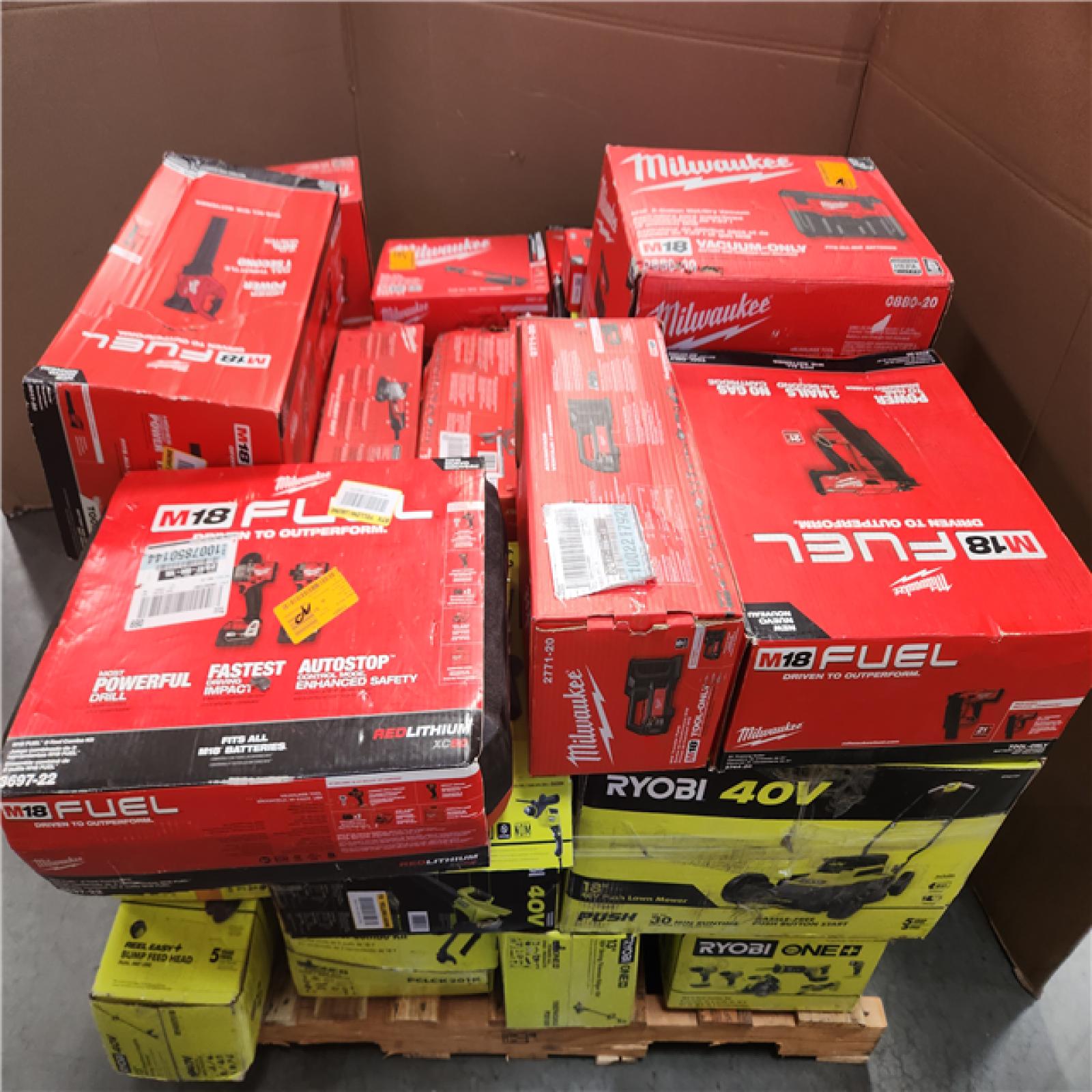 California AS-IS TOOL PALLET