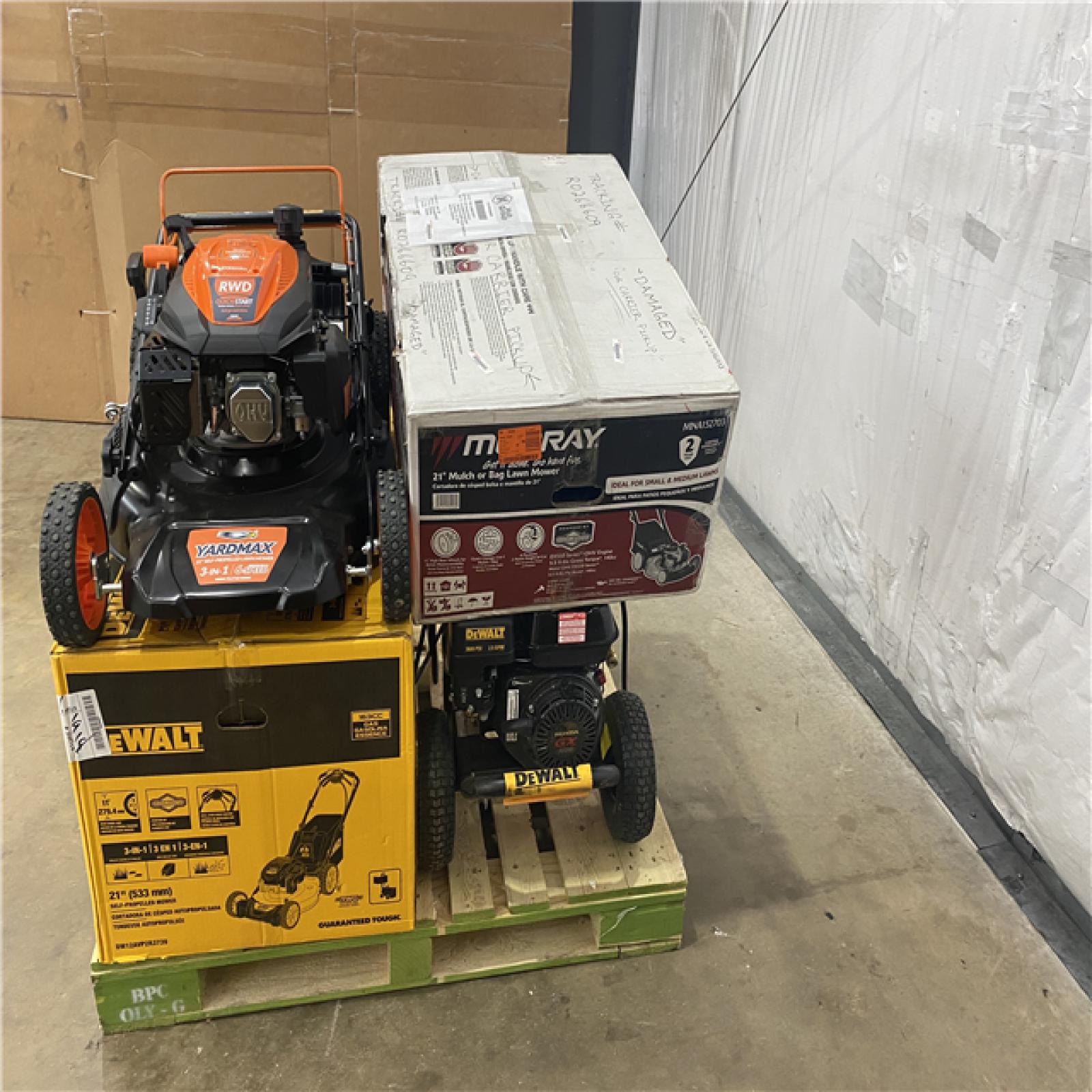 Houston Location - AS-IS Outdoor Power Equipment