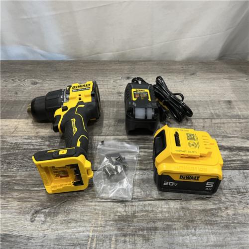 AS-IS DEWALT ATOMIC 20V Lithium-Ion Cordless 1/2 in. Hammer Drill Kit