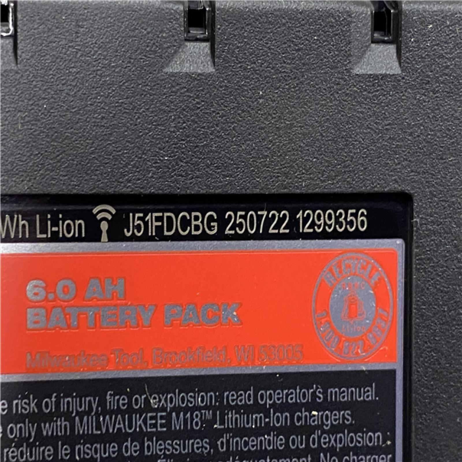 AS-IS Milwaukee 18-Volt Lithium-Ion High Output Starter Kit