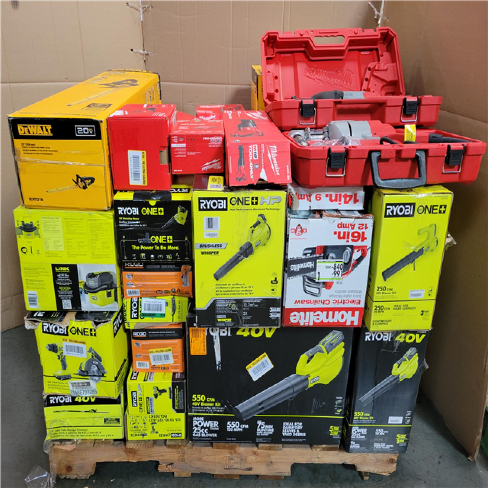 CALIFORNIA AS-IS TOOL PALLET