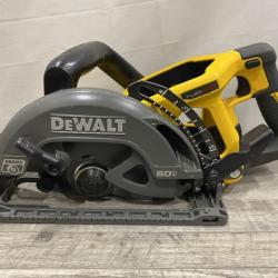 AS-IS DEWALT FLEXVOLT 60V MAX Cordless Brushless 7-1/4 in. Wormdrive Style Circular Saw (Tool Only)