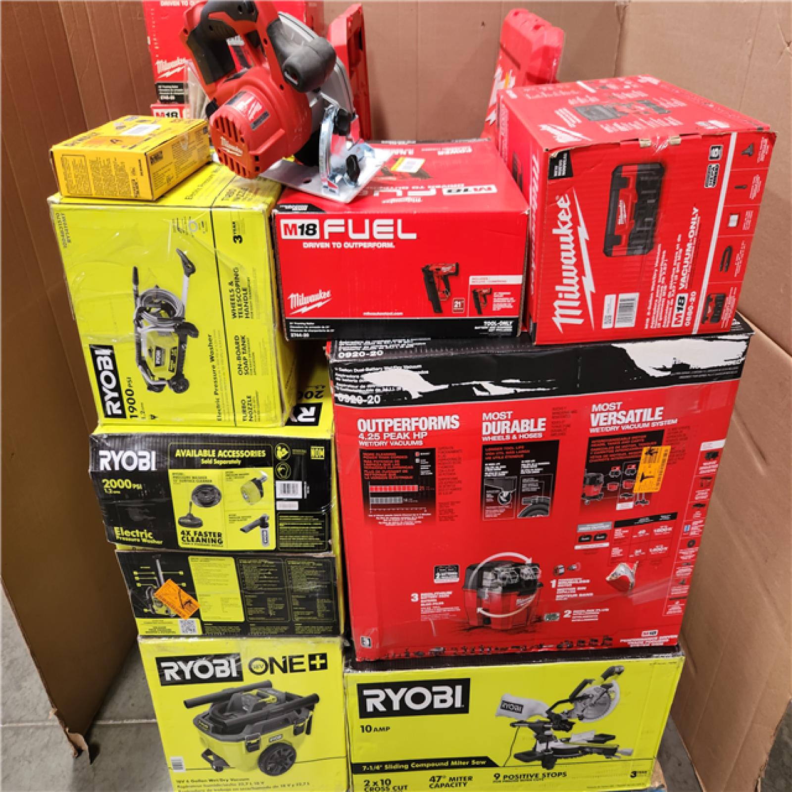 CALIFORNIA AS-IS TOOL PALLET