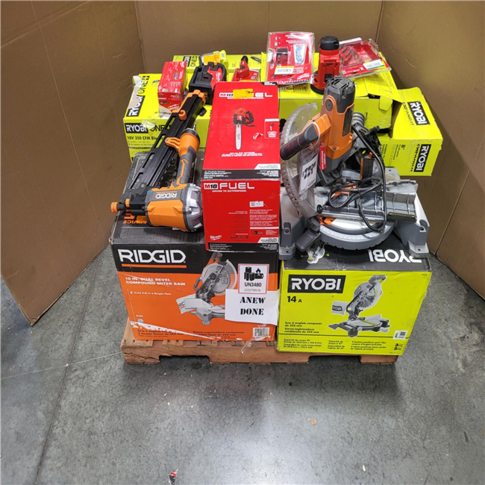 CALIFORNIA AS-IS TOOL PALLET