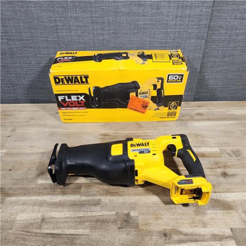 HOUSTON LOCATION - AS-IS (APPEARS LIKE NEW) DeWalt DCS389B FLEXVOLT 60V MAX Cordless Brushless Reciprocating Saw (Tool-Only)
