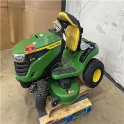 Houston Location - AS-IS Outdoor Power Equipment JOHN DEERE S120 SIT DOWN MOWER