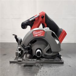 AS-IS- Milwaukee M18 FUEL 18V Lithium-Ion Brushless Cordless 6-1/2 in. Circular Saw (Tool-Only)