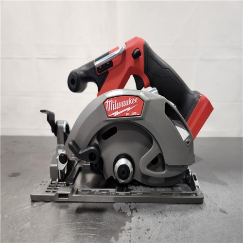 AS-IS- Milwaukee M18 FUEL 18V Lithium-Ion Brushless Cordless 6-1/2 in. Circular Saw (Tool-Only)