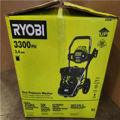 Phoenix NEW RYOBI 3300 PSI 2.4 GPM Cold Water Gas Pressure Washer with 212cc Engine
