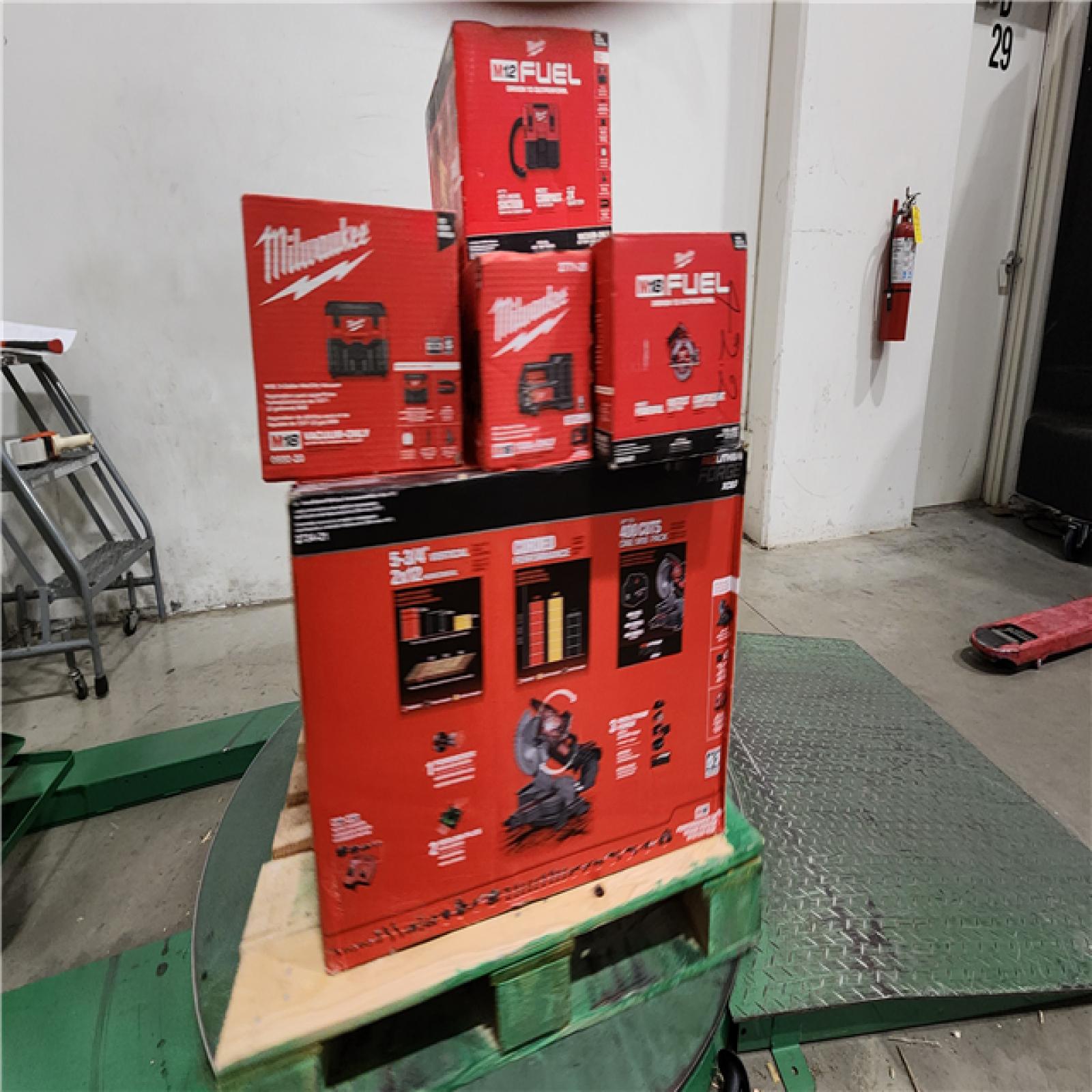 Dallas Location - As-Is MILWAUKEE Tool Pallet