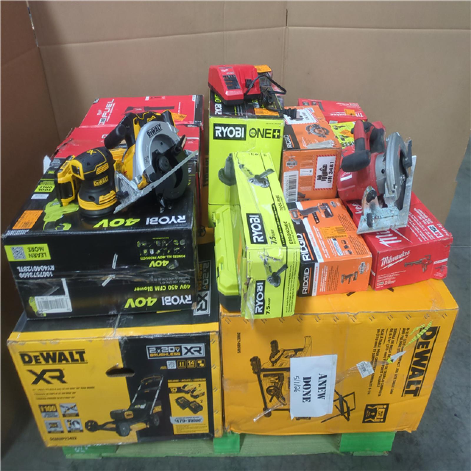 CALIFORNIA AS-IS TOOL PALLET
