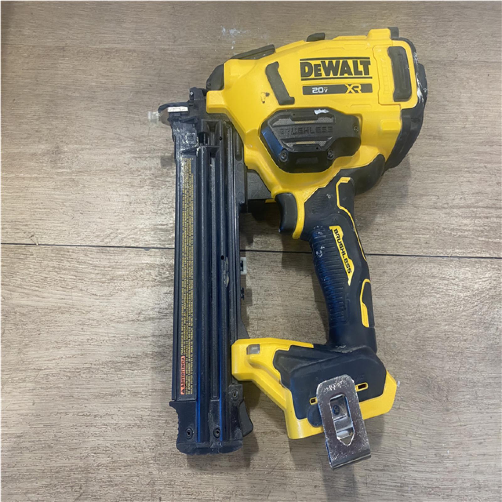 as-is DEWALT 20V MAX XR 18 Gauge Cordless Brad Nailer (Tool Only)