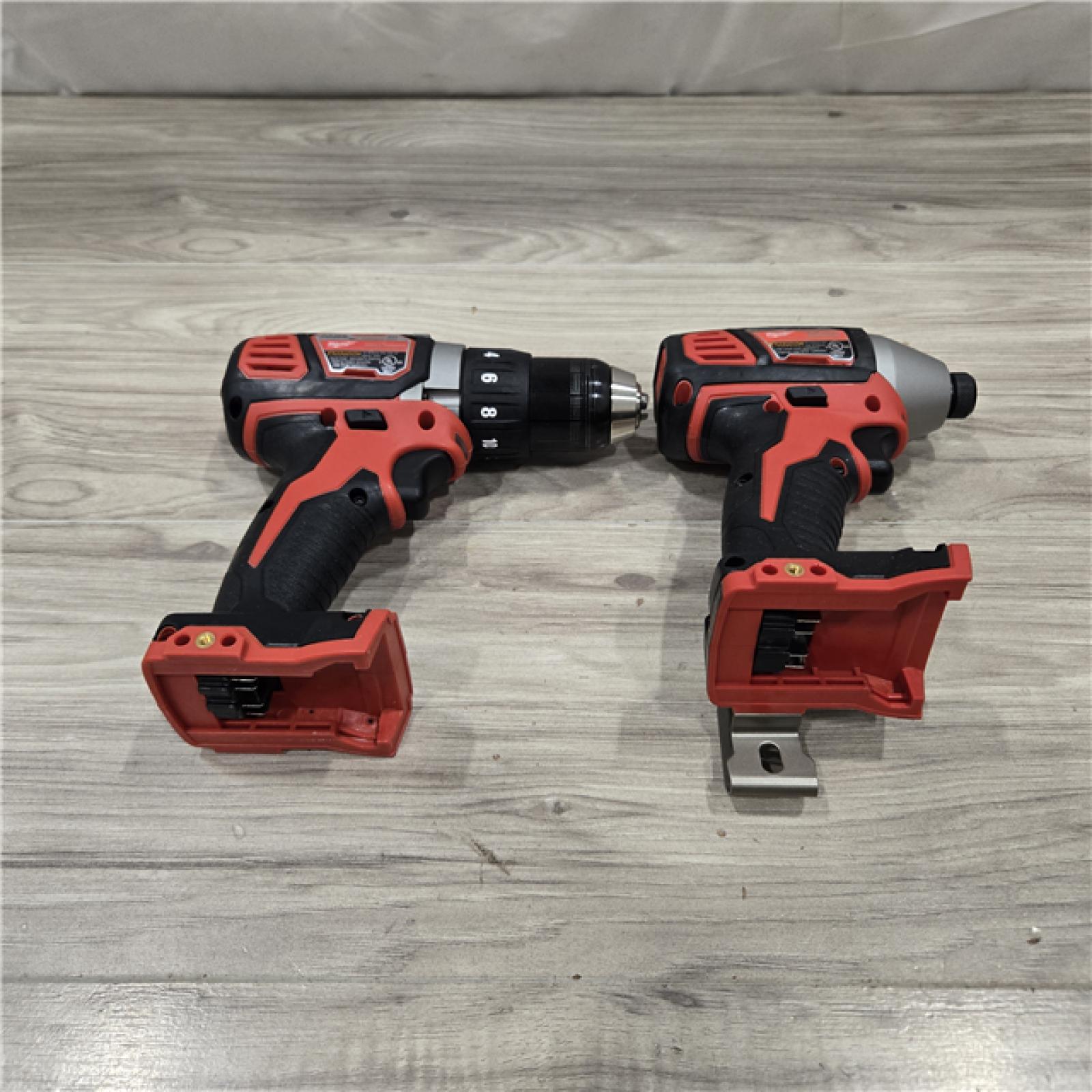 AS-IS Milwaukee 18V Cordless 2-Tool Drill/Driver and Impact Driver Kit