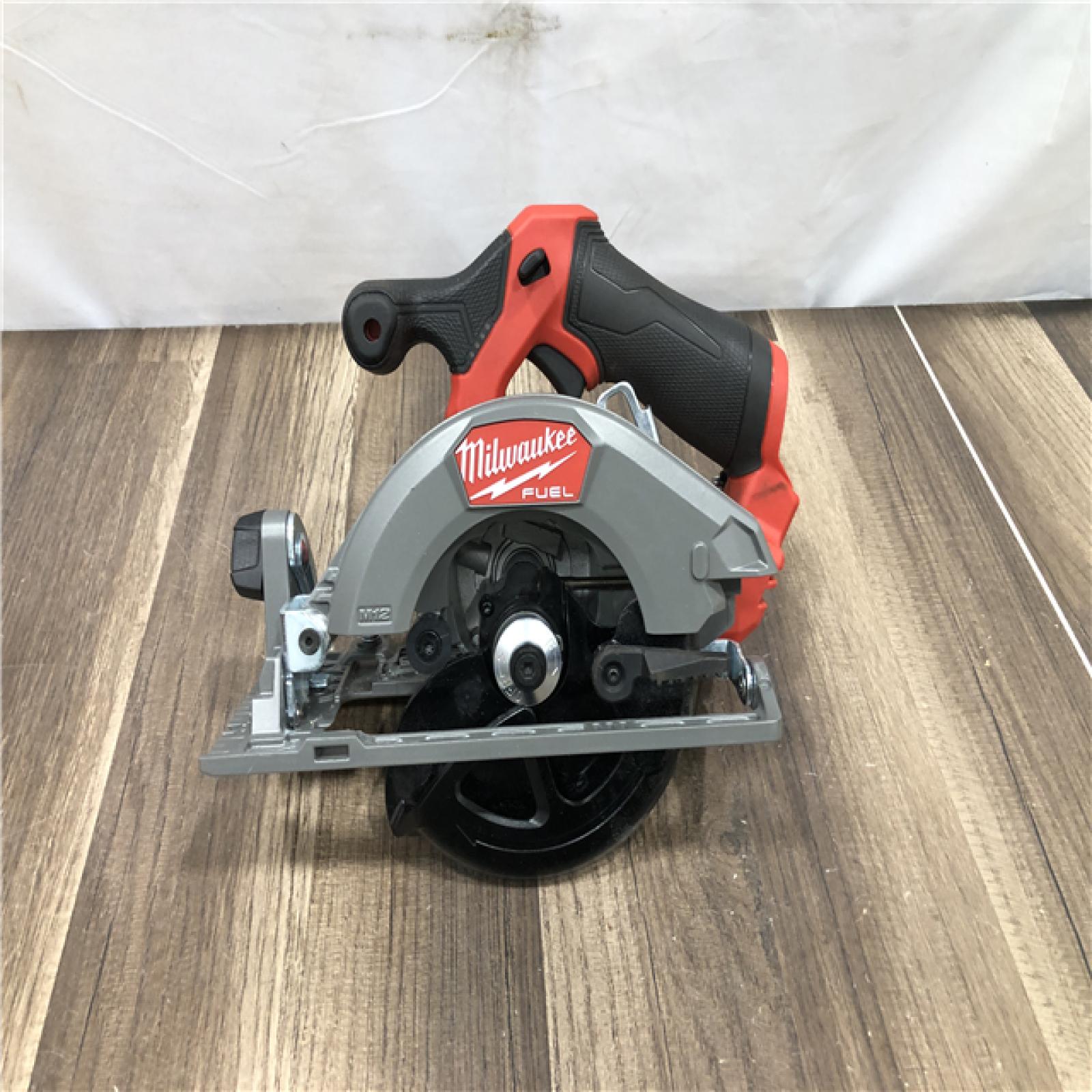 AS-IS Milwaukee FUEL 12V Lithium-Ion Brushless 5-3/8 in. Cordless Circular Saw (Tool-Only)