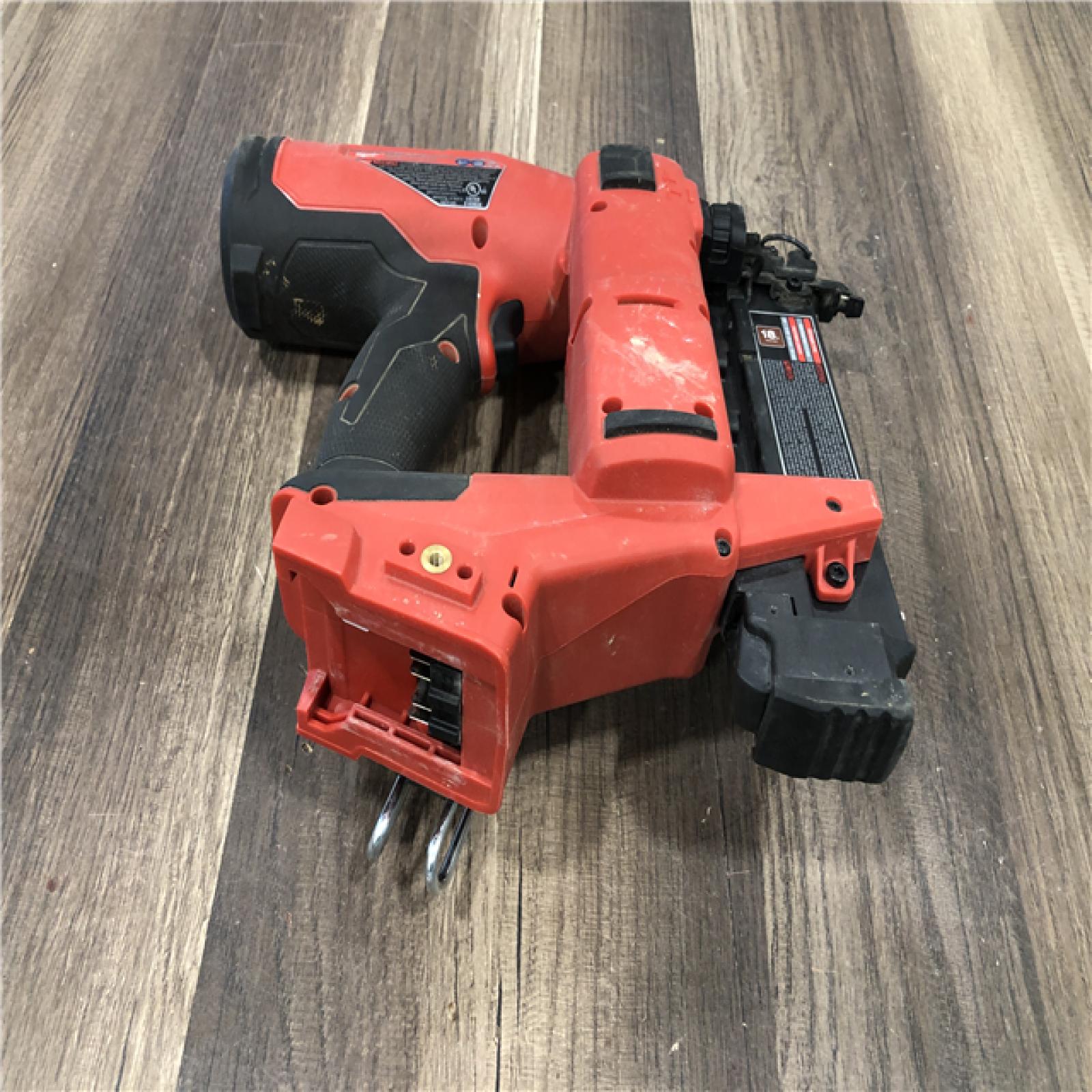 AS-IS Milwaukee FUEL 18-Volt Lithium-Ion Brushless Cordless Gen II 18-Gauge Brad Nailer (Tool-Only)