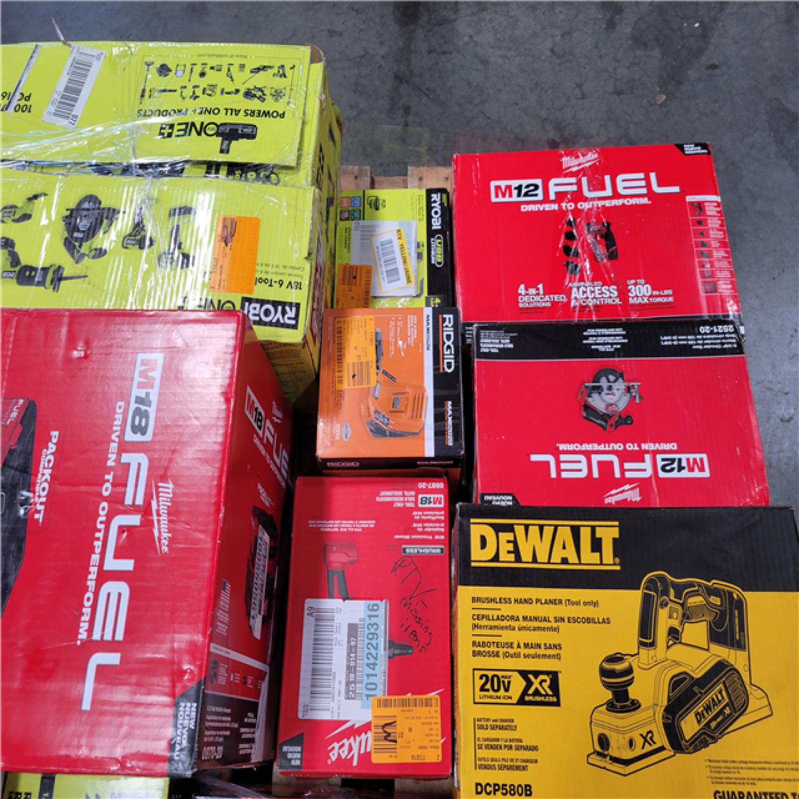 CALIFORNIA AS-IS TOOL PALLET