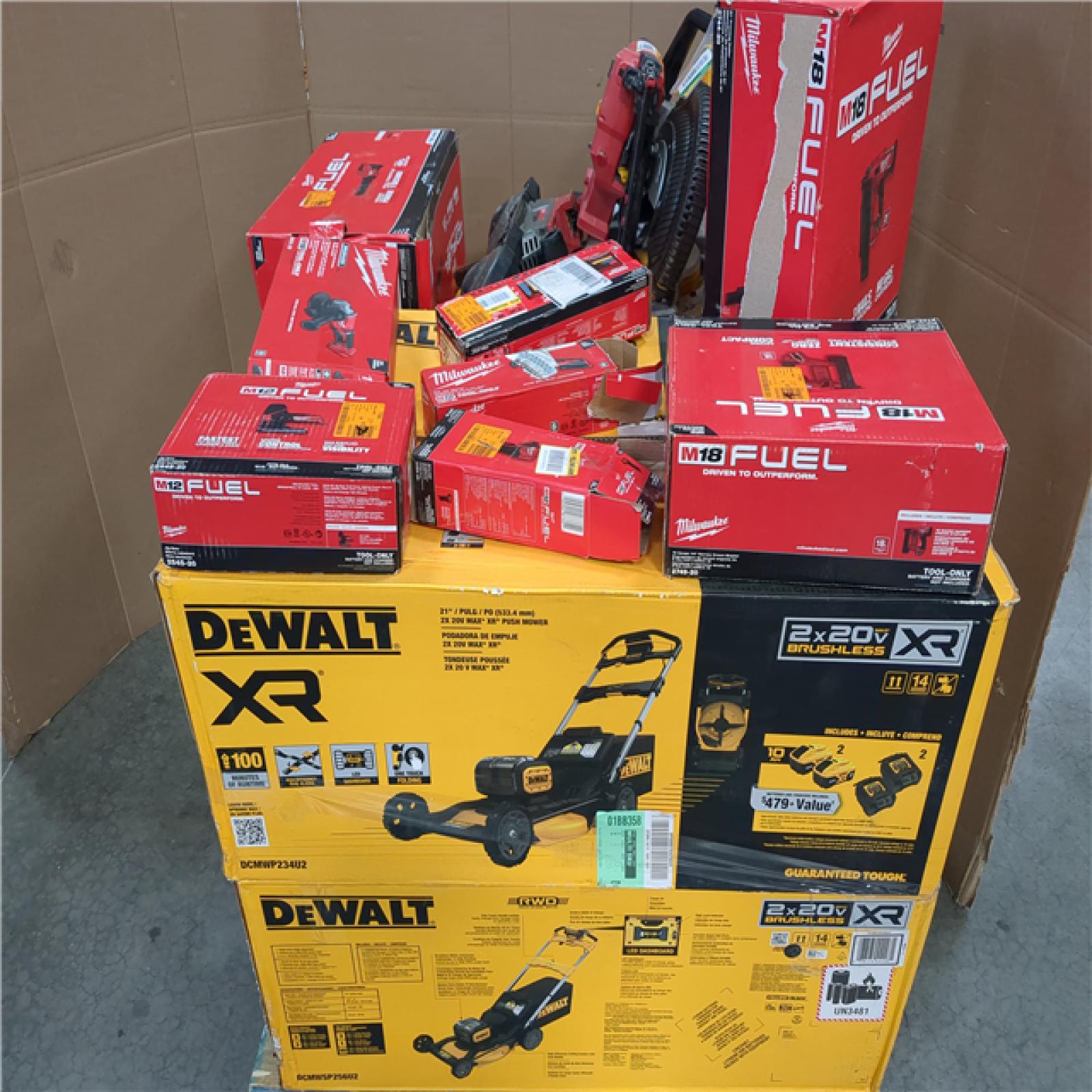 CALIFORNIA AS-IS TOOL PALLET