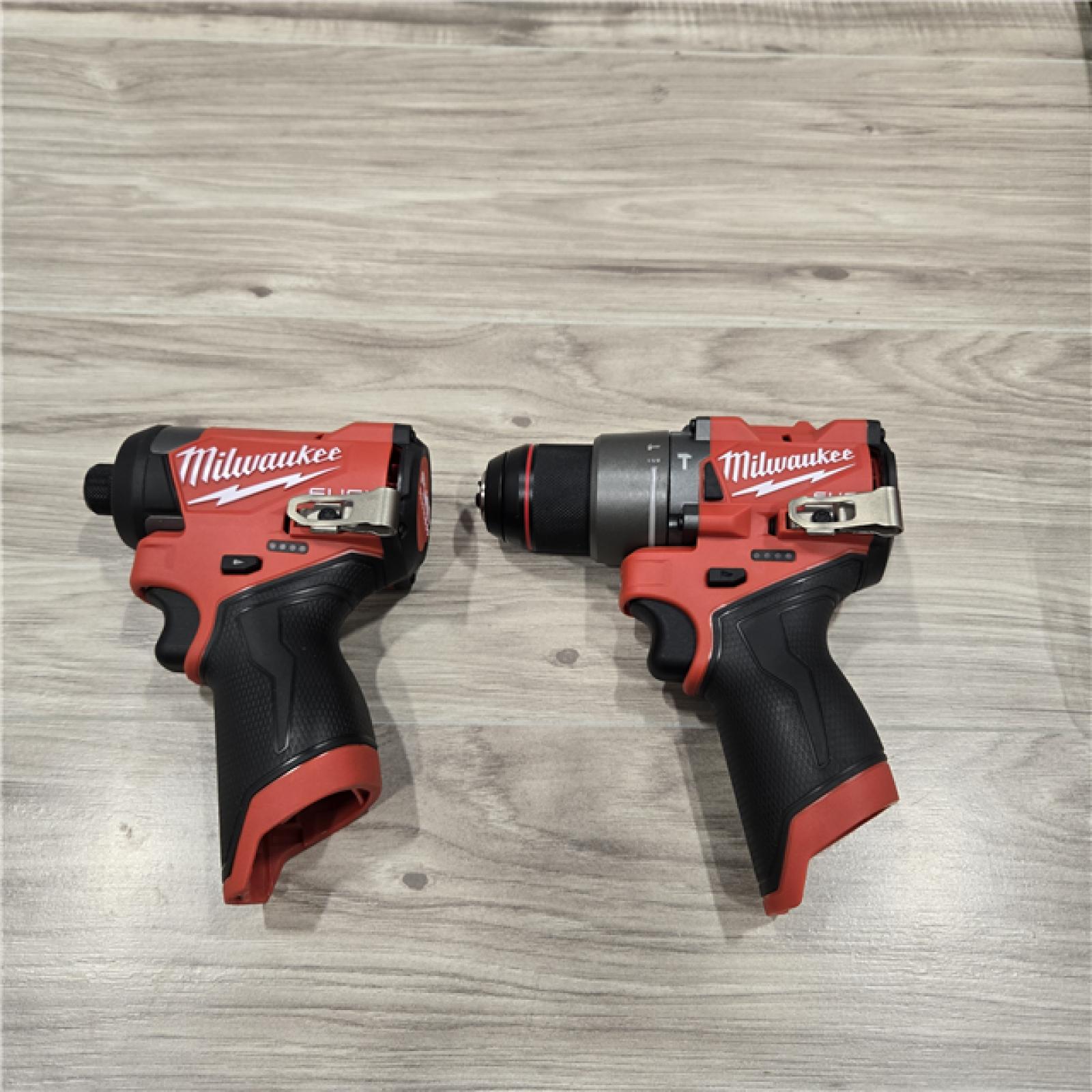 GOOD- Milwaukee 3497-22 12V Brushless Hammer Drill and Impact Driver Combo Kit