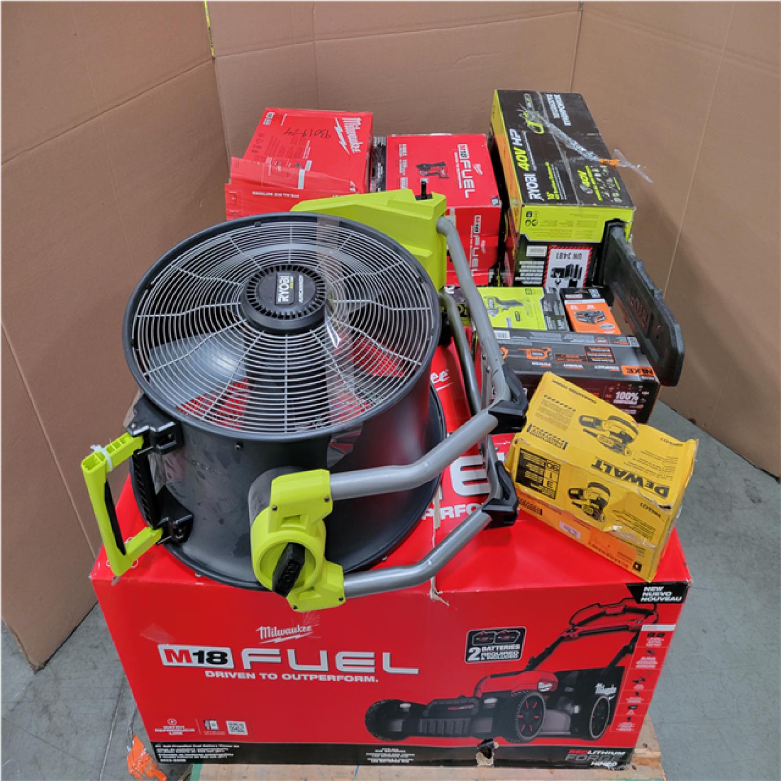 CALIFORNIA AS-IS TOOL PALLET