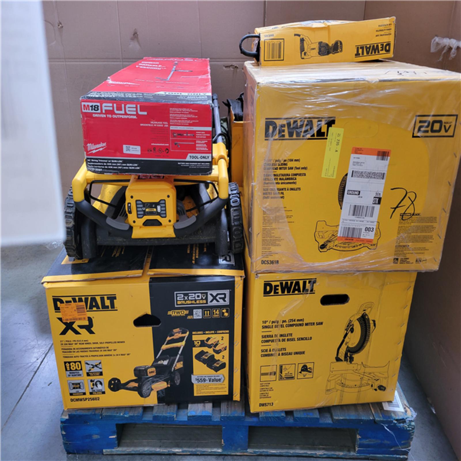 CALIFORNIA AS-IS TOOL PALLET