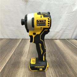 AS-IS DEWALT ATOMIC 20V MAX Cordless Brushless Compact 1/4 in. Impact Driver (Tool Only)