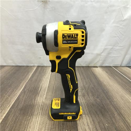 AS-IS DEWALT ATOMIC 20V MAX Cordless Brushless Compact 1/4 in. Impact Driver (Tool Only)