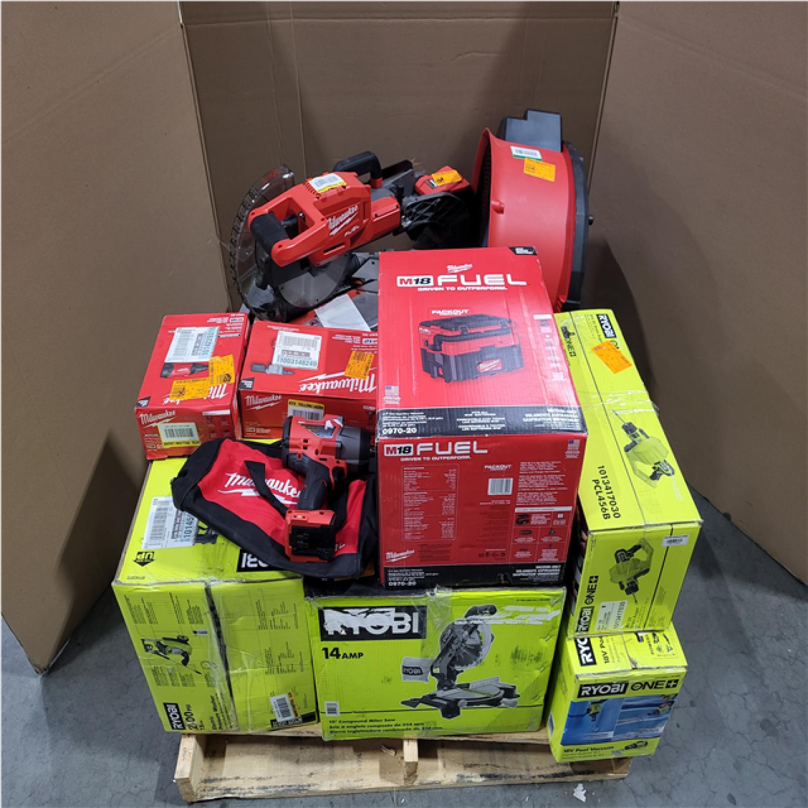 CALIFORNIA AS-IS TOOL PALLET