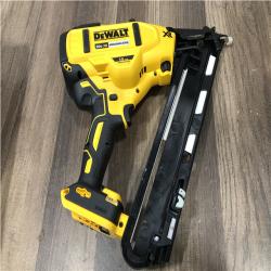 AS-IS DEWALT 20V MAX XR Lithium-Ion Cordless 2-1/2 in. 15-Gauge Finish Nailer Kit
