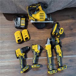 CALIFORNIA NEW DEWALT BRUSHLESS 6-TOOL COMBO KIT WITH TOUGHSYSTEM 2.0(BATTERIES AND CHARGER INCLUDED)