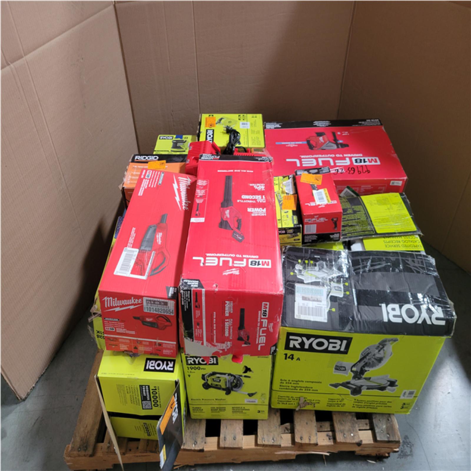 CALIFORNIA AS-IS TOOL PALLET