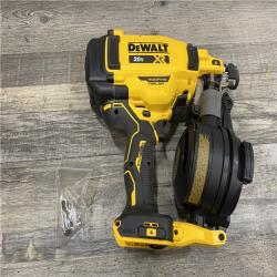 AS-IS DEWALT 20V MAX 15-Degree Electric Cordless Roofing Nailer (Tool Only)
