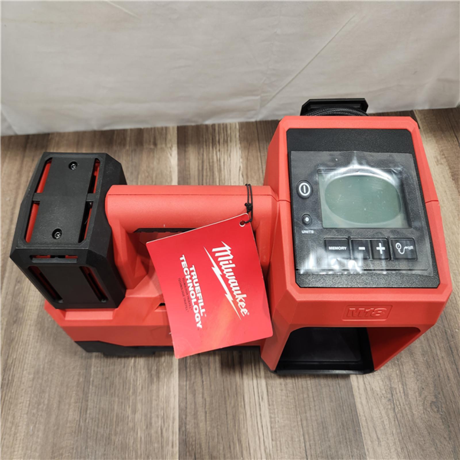 AS-IS- Milwaukee M18 18 V 150 PSI Tire Inflator (Tool Only)