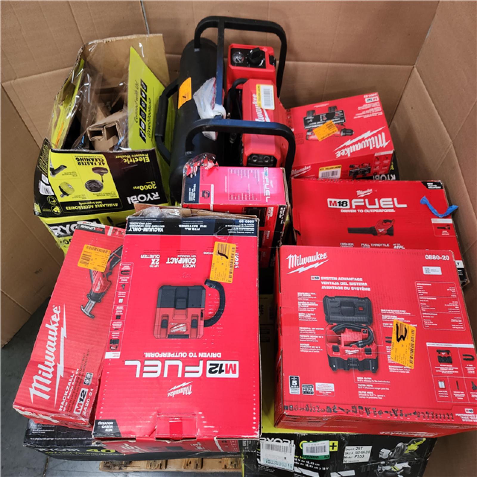 CALIFORNIA AS-IS TOOL PALLET