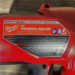 HOUSTON LOCATION - AS-IS (APPEARS LIKE NEW) Milwaukee 2744-20 M18 FUEL 3-1/2 in. 18-Volt 21-Degree Lithium-Ion Brushless Cordless Framing Nailer (Tool-Only)