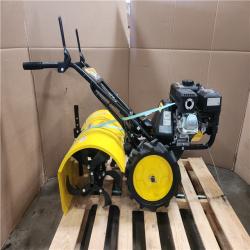 Phoenix LIKE NEW Champion Power Equipment 22 in. Counter Rotating Gas Rear Tine Tiller with Self-Propelled Agricultural Tires (Missing Screws)