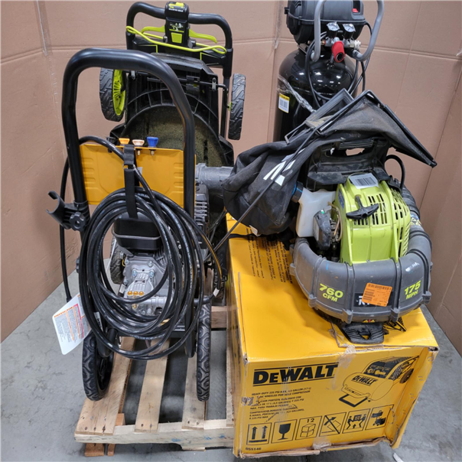 CALIFORNIA AS-IS OUTDOOR POWER EQUIPMENT