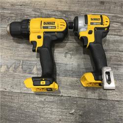 AS-IS DEWALT 20V MAX Cordless Drill/Impact 2 Tool Combo Kit