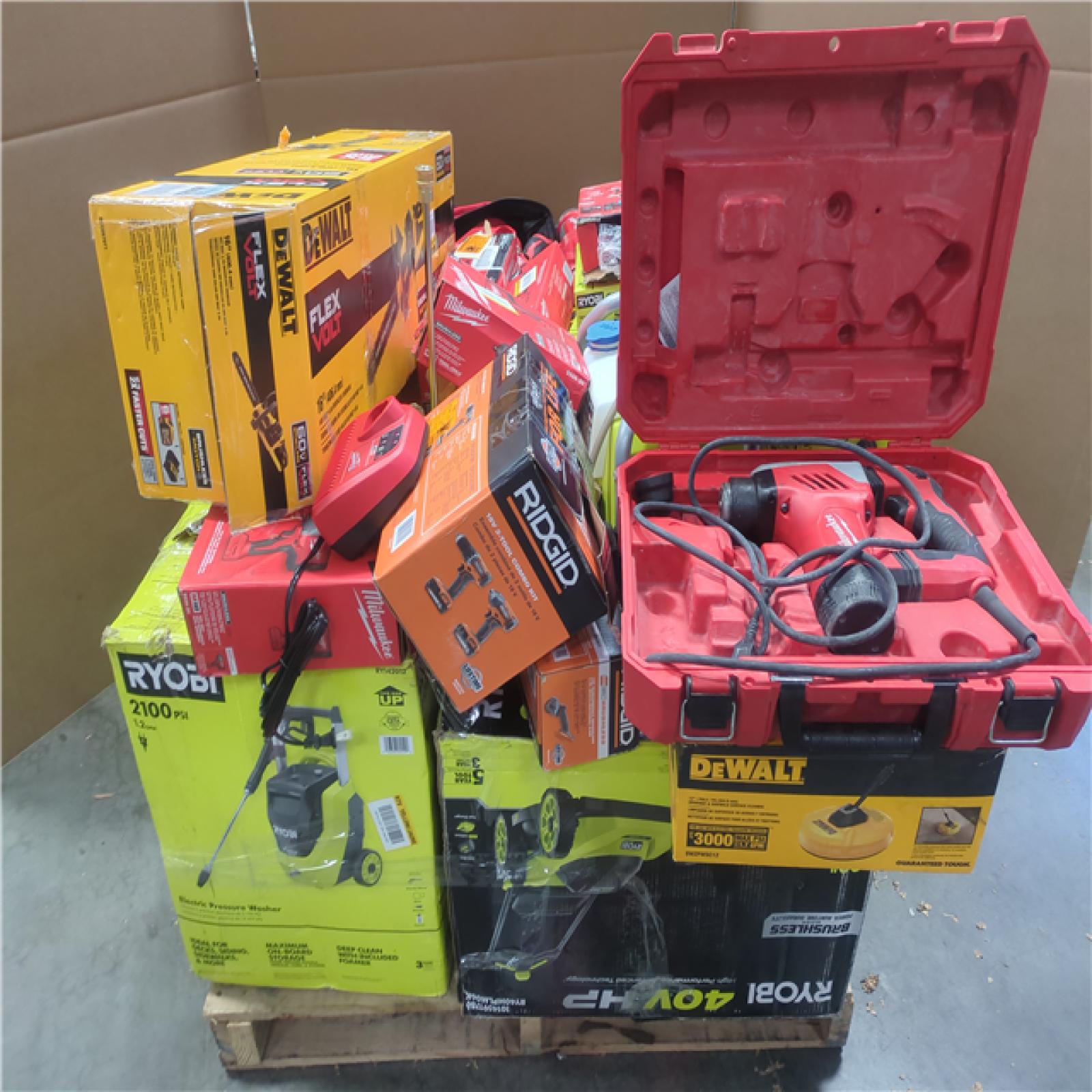 CALIFORNIA AS-IS TOOL PALLET