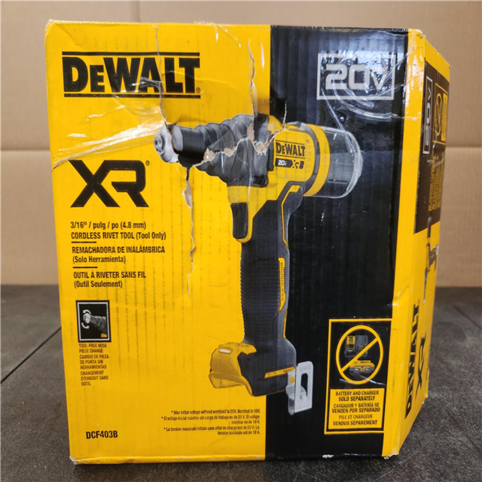 Phoenix LIKE NEW DEWALT 20-Volt MAX Cordless 3/16 in. Rivet Tool (Tool-Only)