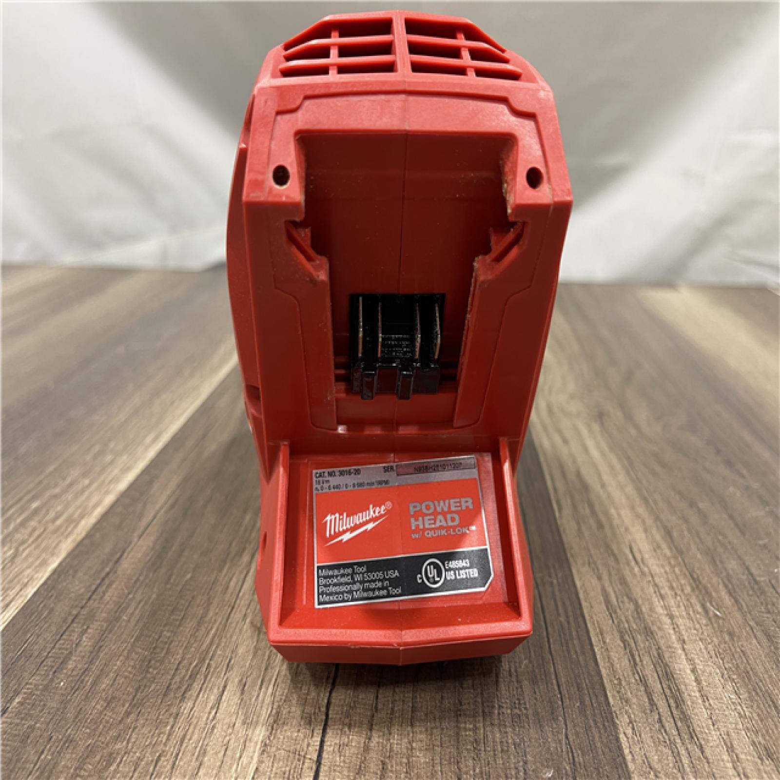 AS-IS Milwaukee FUEL 18V 16 in. Brushless Cordless Battery Powered String Trimmer with QUIK-LOK Attachment Capability (Tool-Only)